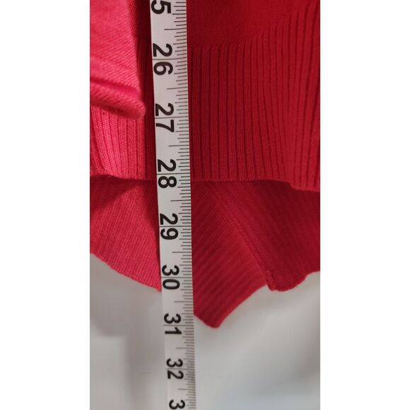 89th & Madison Crewneck Drop Shoulder Dark Coral Pullover‎ - Picture 7 of 7